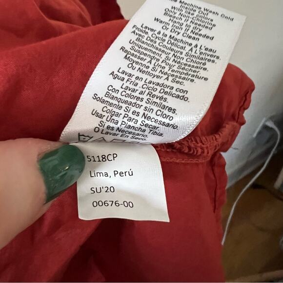 Nation LTD Amelia Tiered Red Midi Dress - Picture 5 of 8